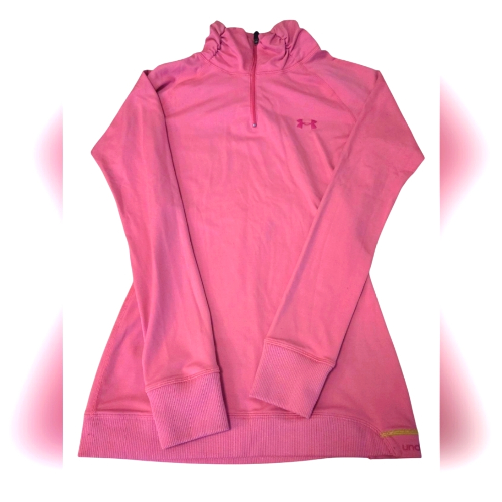 Under Armour SM Fitted Coldgear Catalyst Half Zip Up (EUC)
